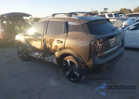 2025 Nissan Kicks Sr Fwd from USA, damaged, VIN 3N8AP6DA7SL419768